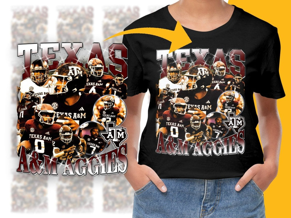 Texas A&M Aggies Football Highlights PNG File - Teepew