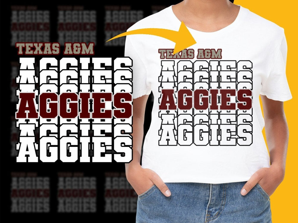Texas A&M Aggies NCAA College PNG File - Teepew