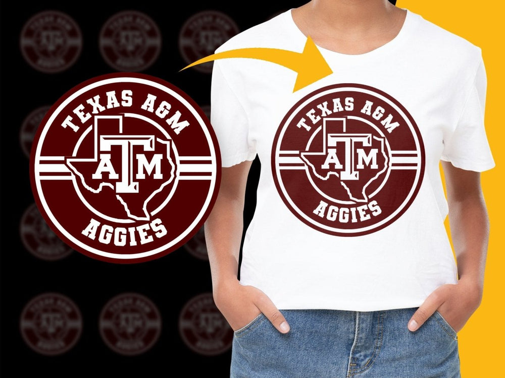 Texas A&M NCAA College PNG File - Teepew