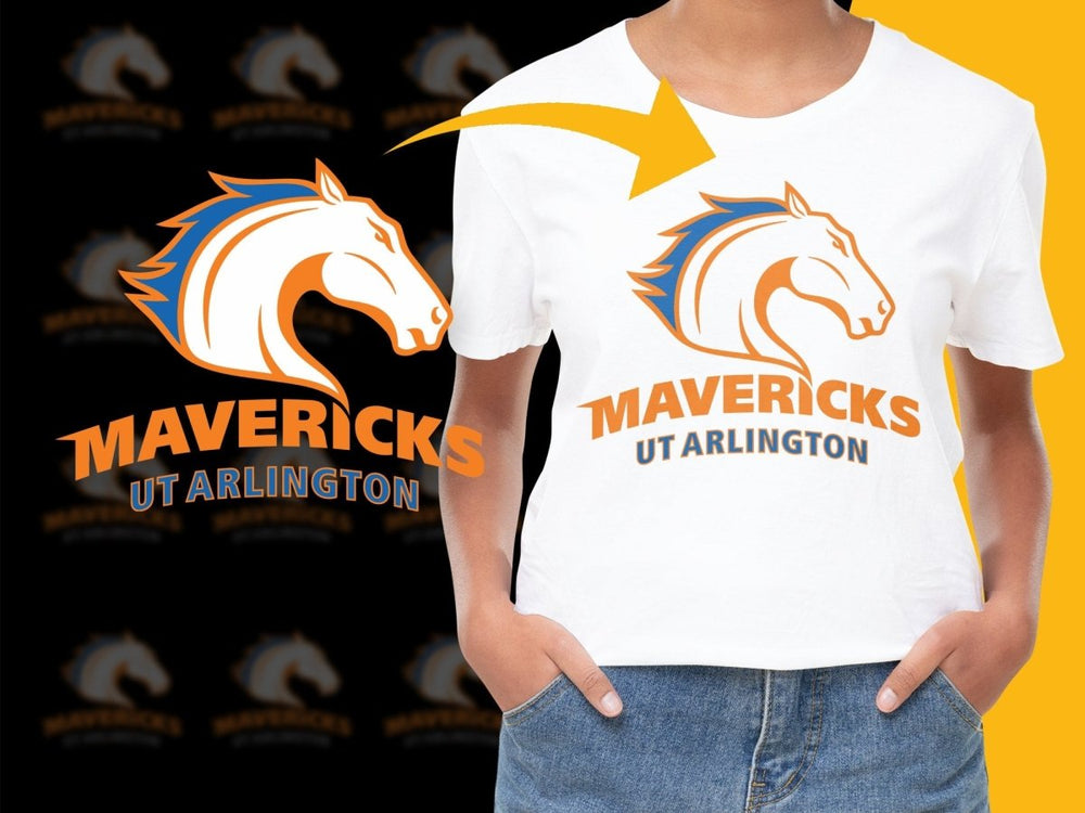 Texas Arlington Mavericks College Football PNG File - Teepew