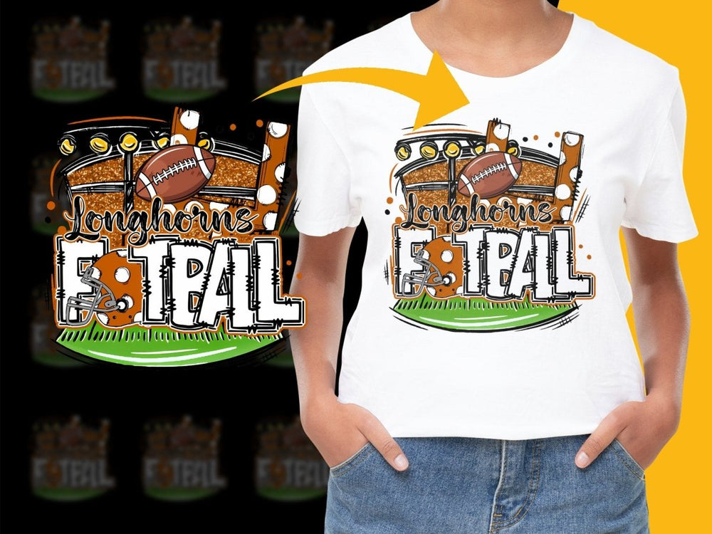 Texas Longhorns NCAA College PNG File - Teepew