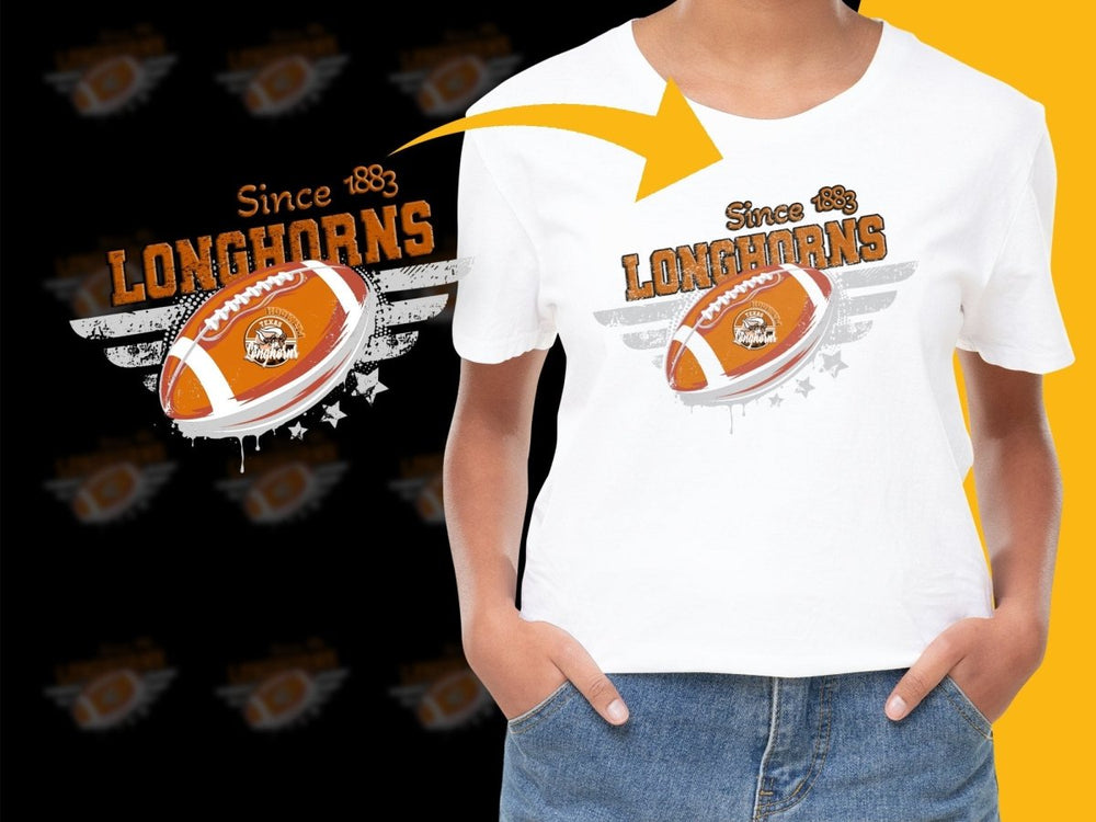 Texas Longhorns NCAA College PNG File - Teepew