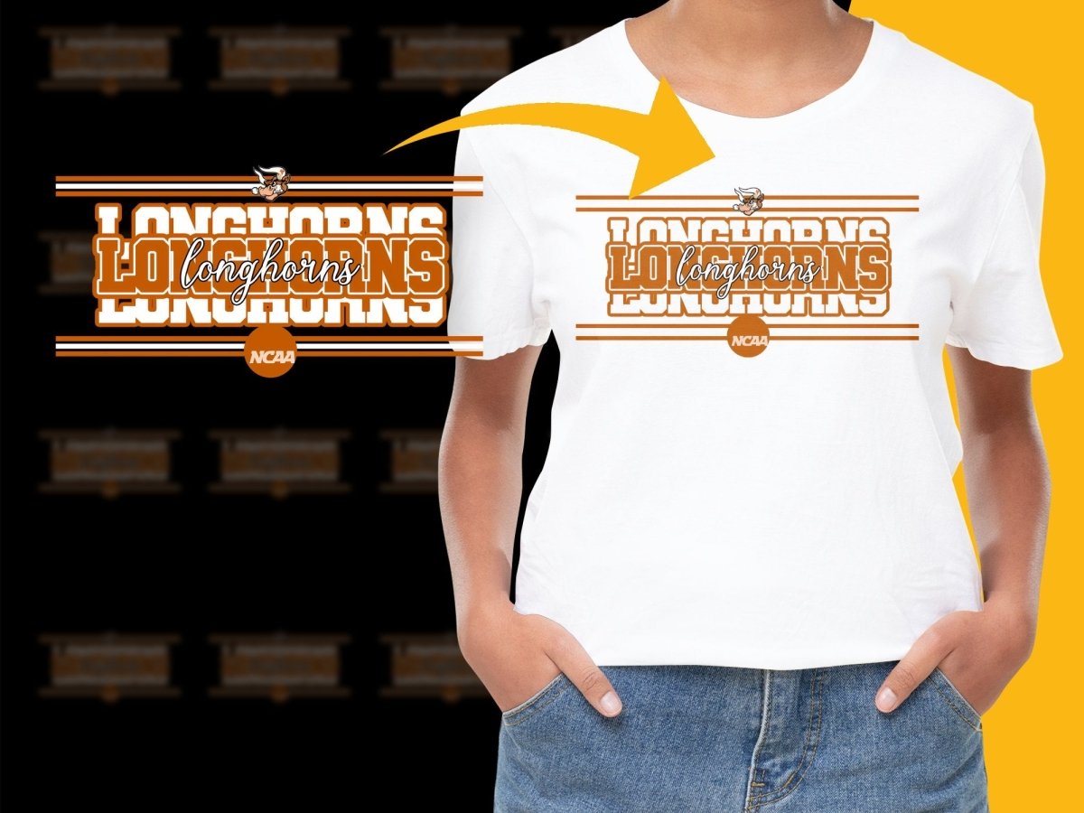 Texas Longhorns NCAA College PNG File - Teepew