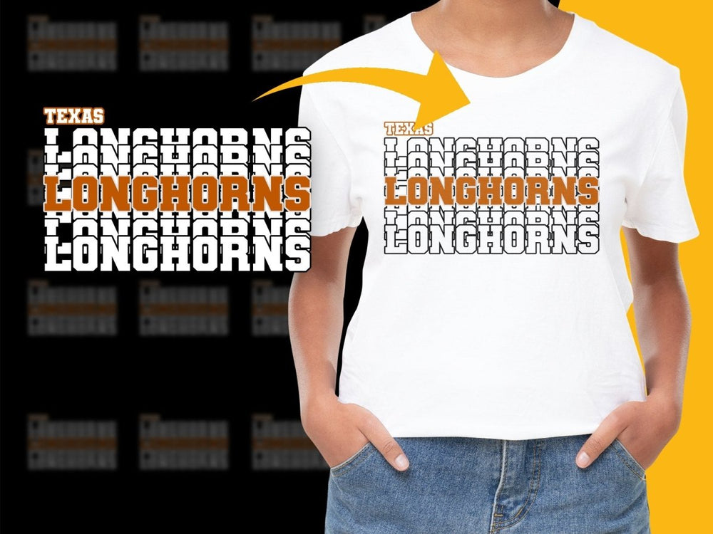 Texas Longhorns NCAA College PNG File - Teepew
