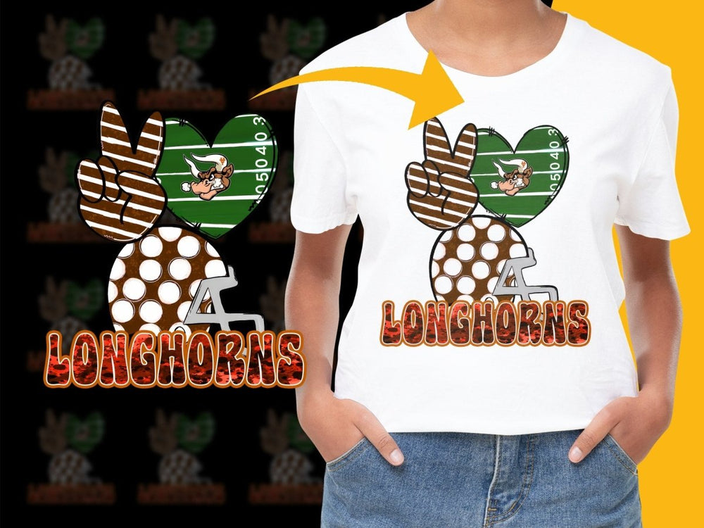 Texas Longhorns NCAA College PNG File - Teepew
