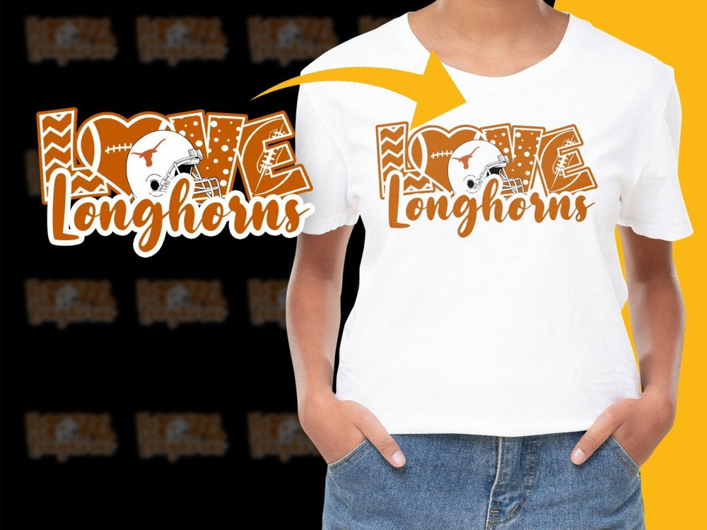 Texas Longhorns NCAA College PNG File - Teepew