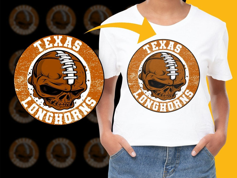 Texas Longhorns NCAA College PNG File - Teepew