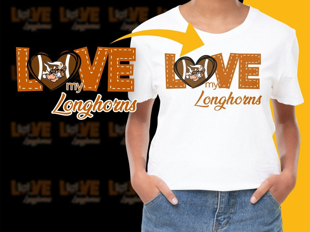 Texas Longhorns NCAA College PNG File - Teepew