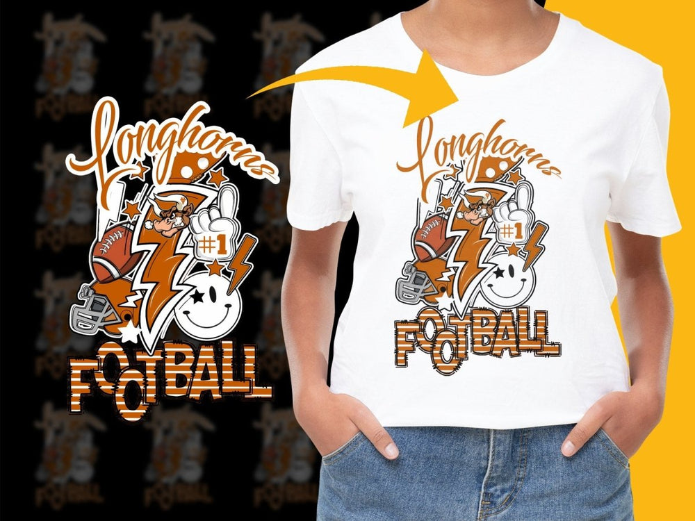 Texas Longhorns NCAA College PNG File - Teepew
