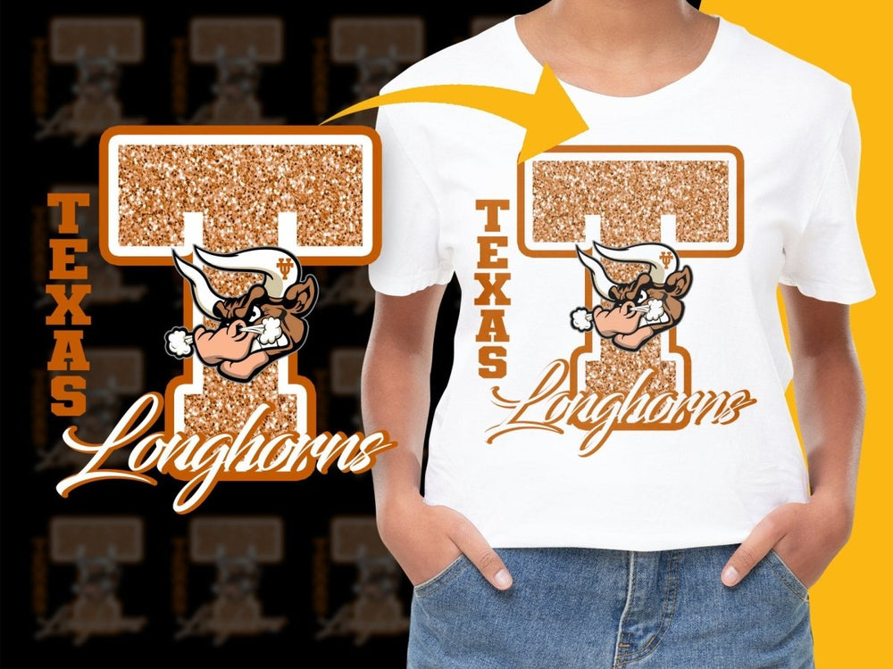 Texas Longhorns NCAA College PNG File - Teepew