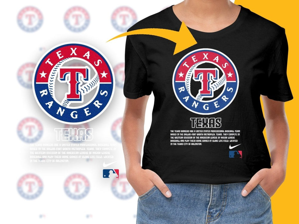 Texas Rangers Team Logo Sports PNG File - Teepew