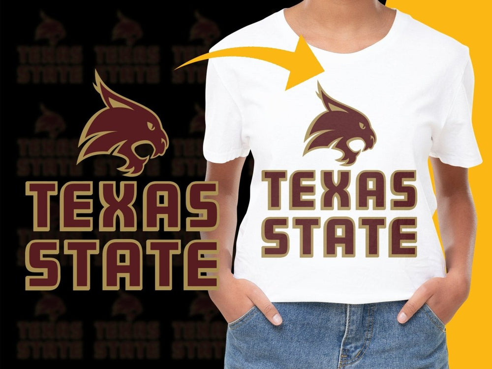 Texas State Bobcats College Football PNG File - Teepew