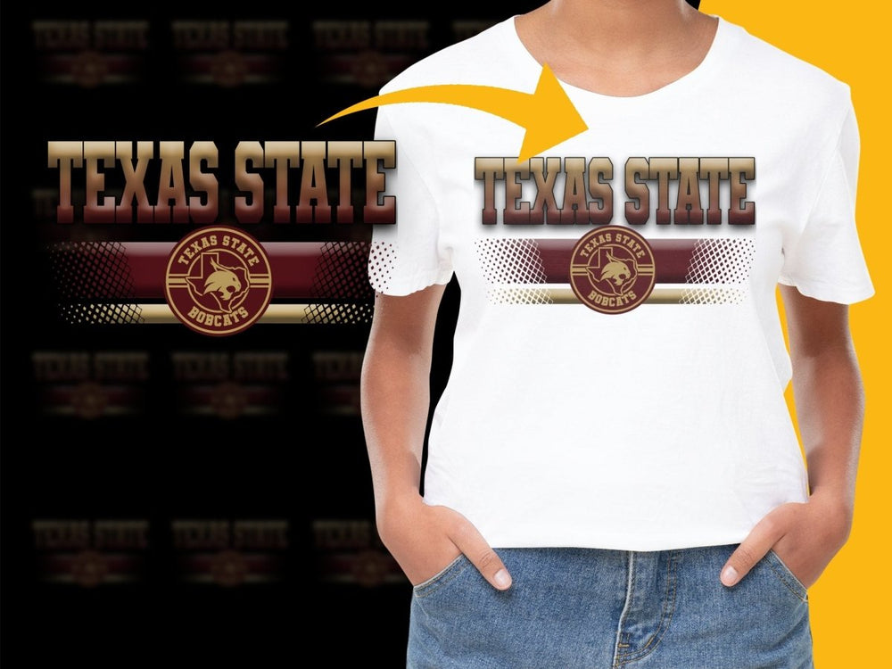 Texas State Bobcats NCAA College PNG File - Teepew