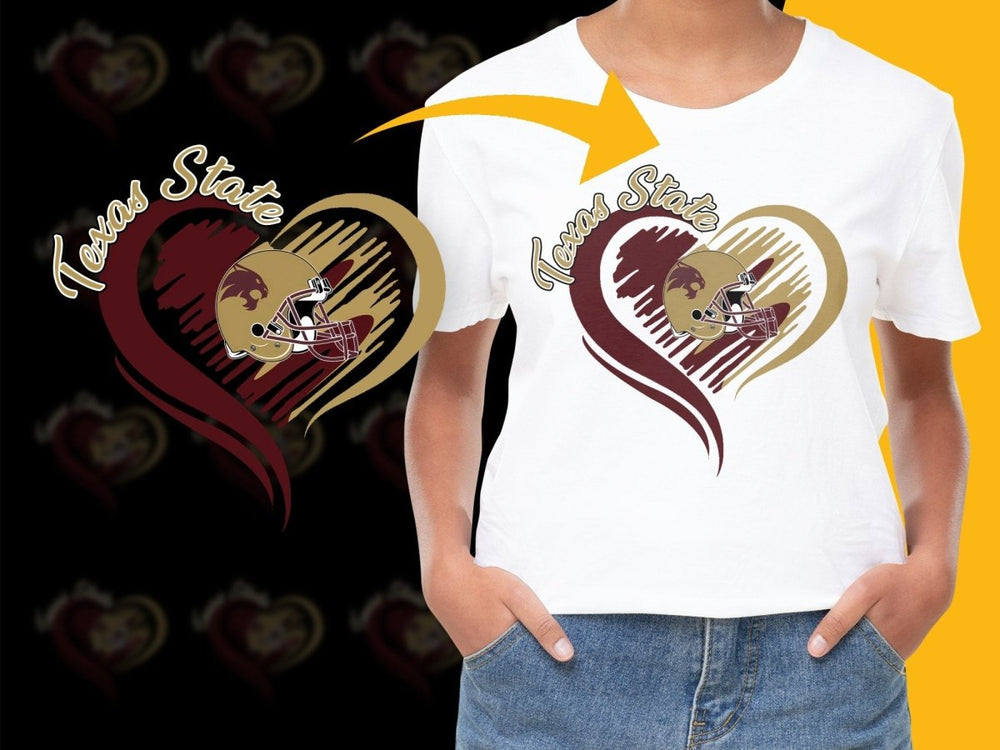 Texas State Bobcats NCAA College PNG File - Teepew