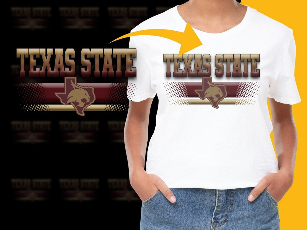 Texas State Bobcats NCAA College PNG File - Teepew