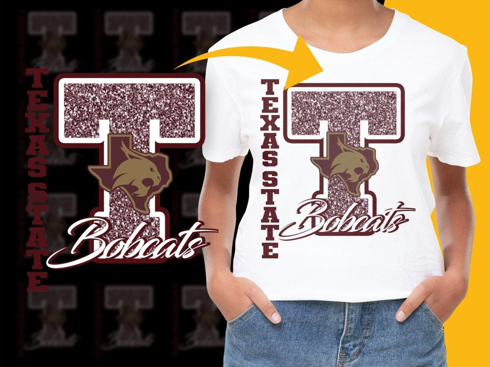 Texas State Bobcats NCAA College PNG File - Teepew