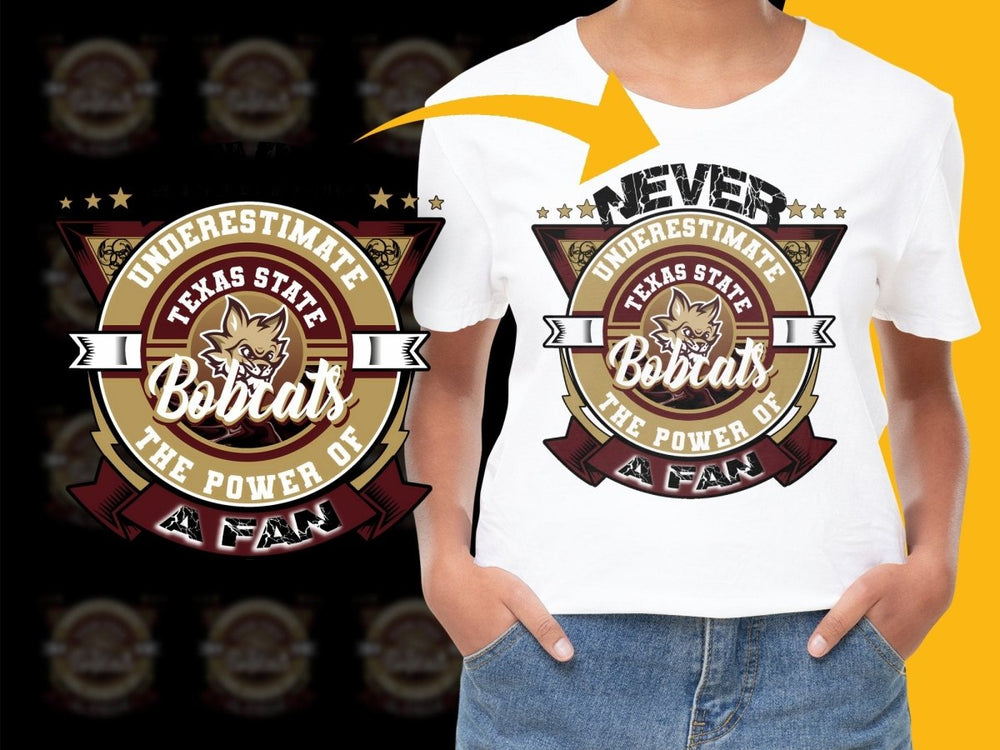 Texas State Bobcats NCAA College PNG File - Teepew