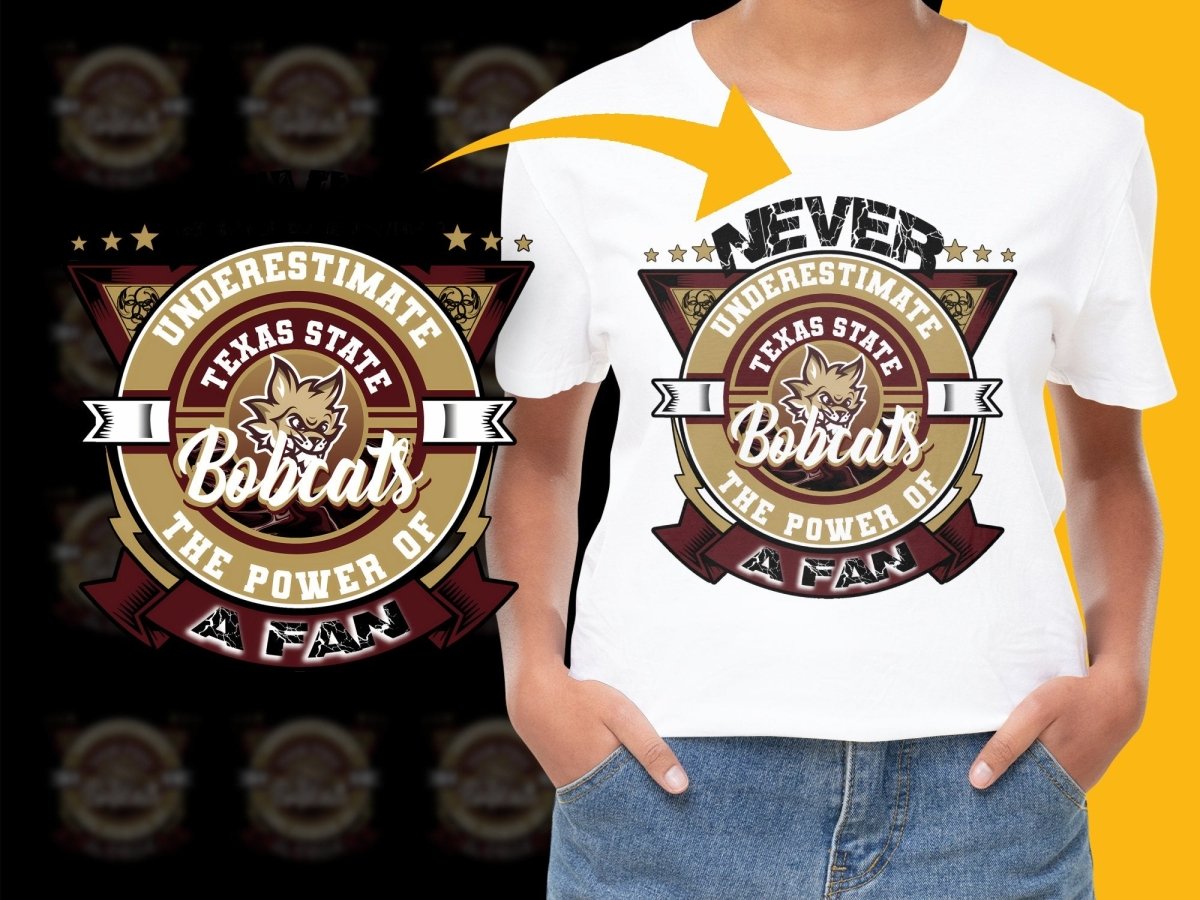 Texas State Bobcats NCAA College PNG File - Teepew