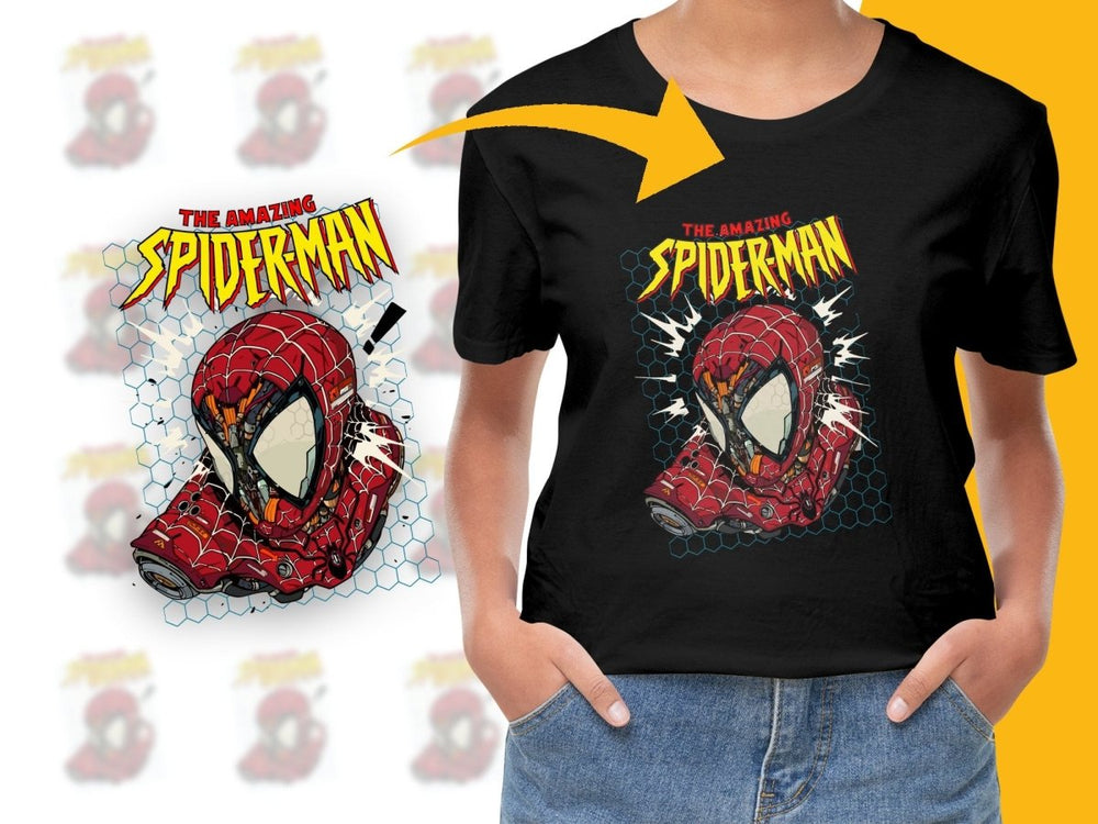 The Amazing Spider - Man Themed Graphic PNG File - Teepew