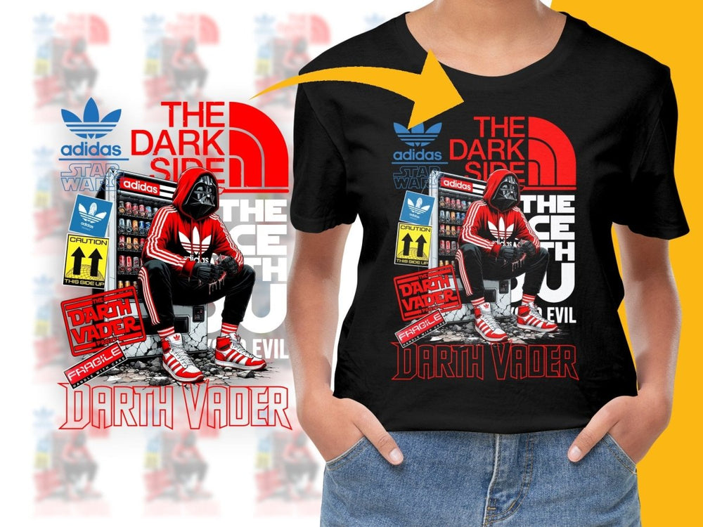 The Dark Side Darth Vader Parody Memorable PNG File - Teepew