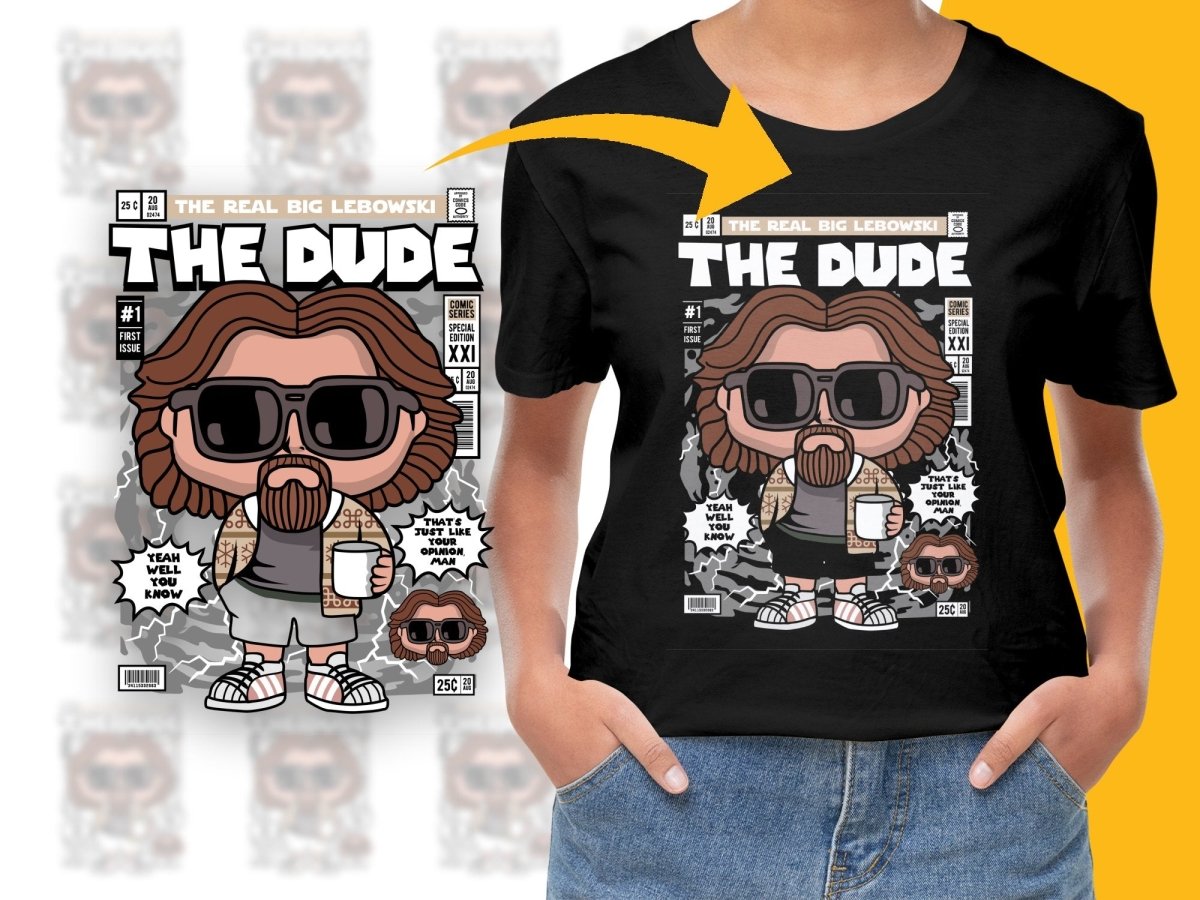 The Dude Popculture PNG File - Teepew