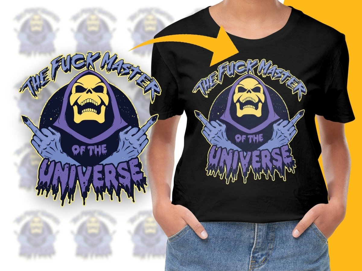 The Fuck Master of the Universe Graphic PNG File - Teepew