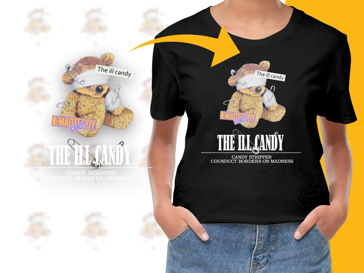The Ill Candy Teddy Bear Graphic PNG File - Teepew