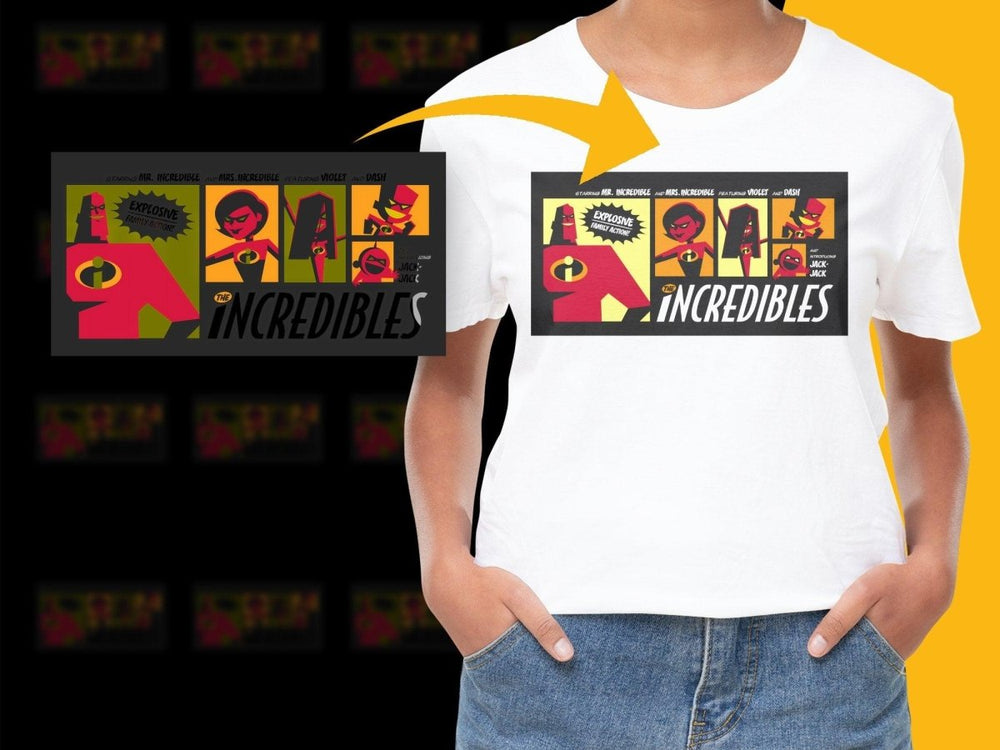 The Incredibles Family Graphic Design PNG File - Teepew