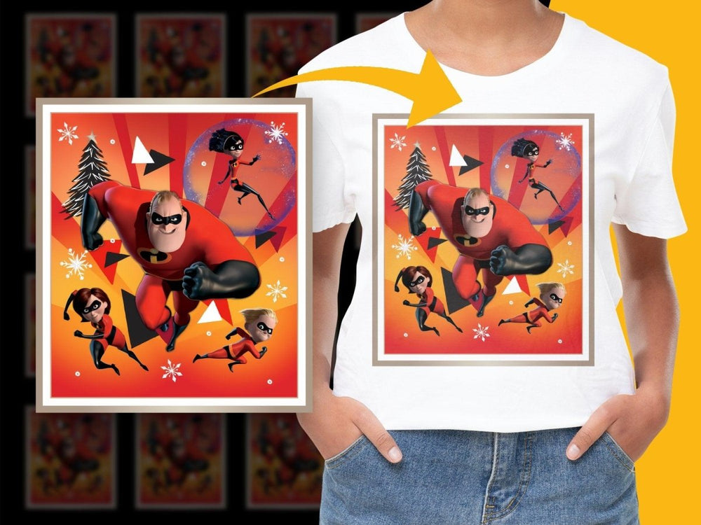 The Incredibles Superhero Family Graphic PNG File - Teepew