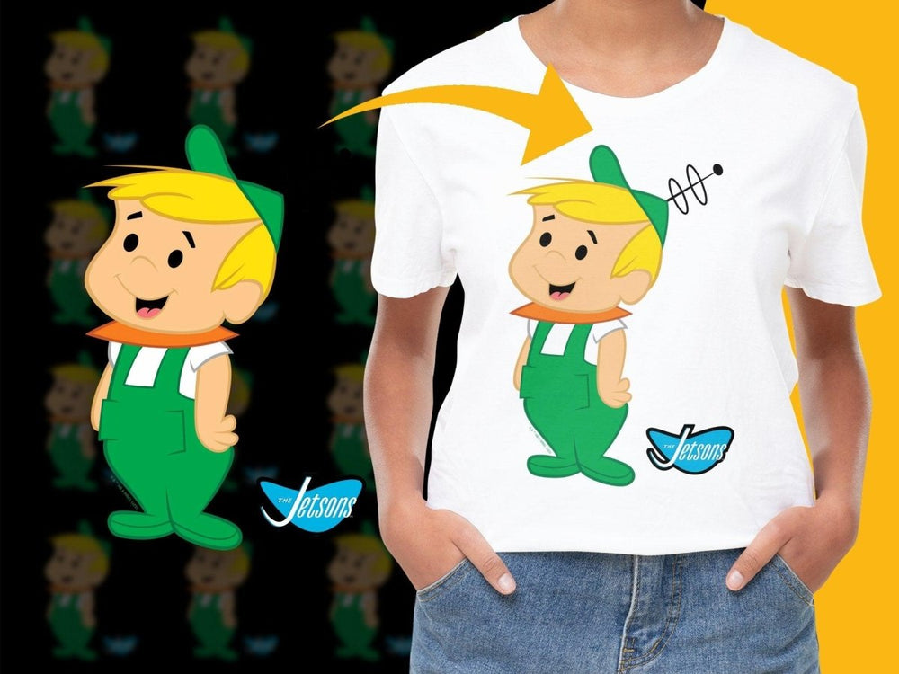 The Jetsons Elroy Green Overalls Graphic PNG File - Teepew