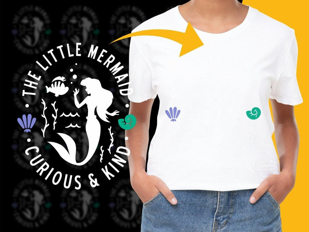 The Little Mermaid Curious and Kind Graphic PNG File - Teepew
