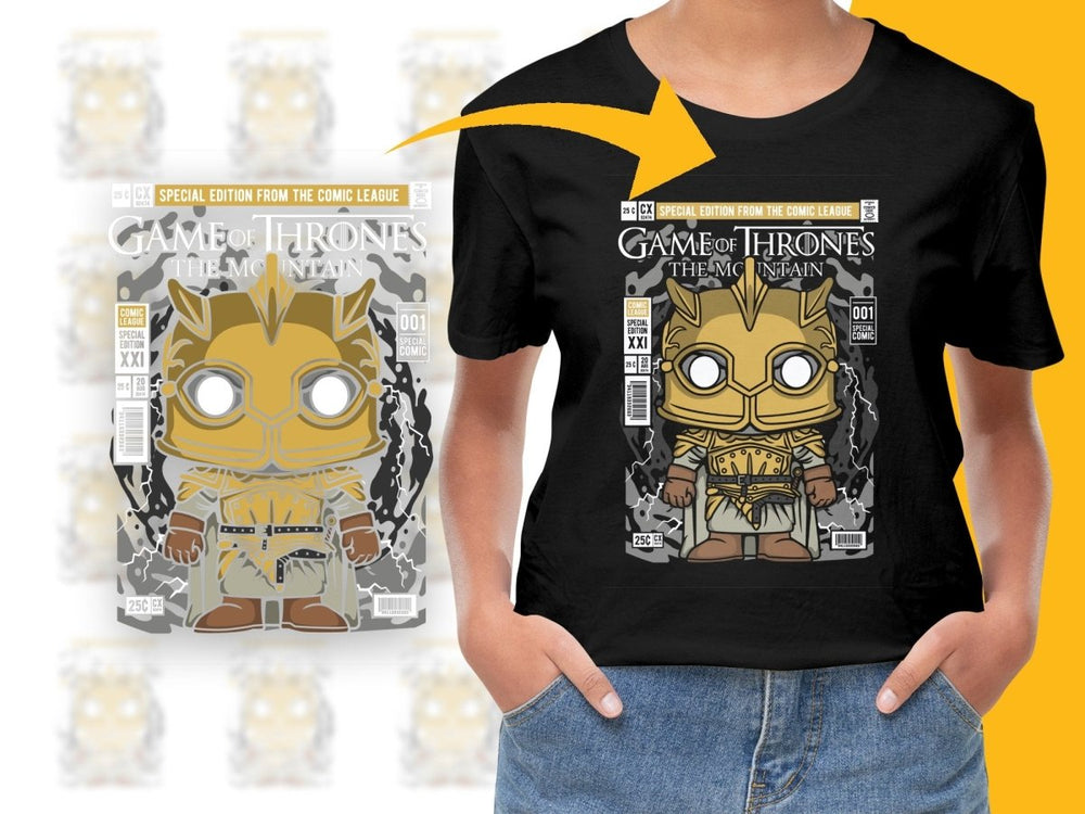 The Mountain Game Of Throne Popculture PNG File - Teepew