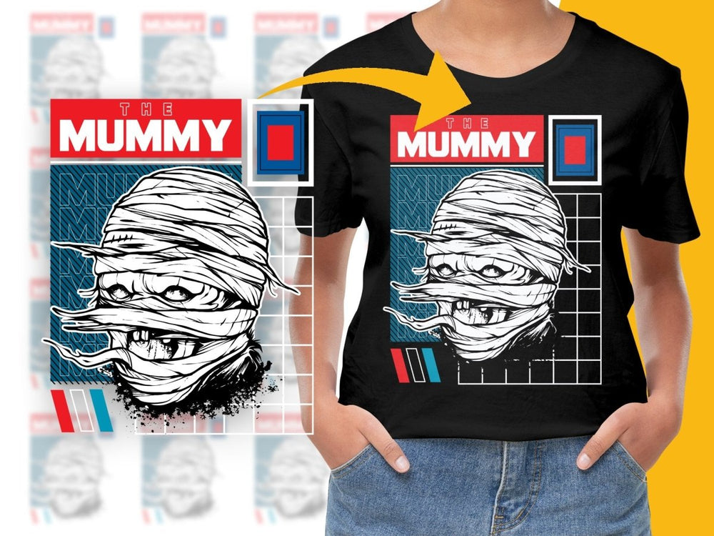 The Mummy Graphic Horror Themed PNG File - Teepew