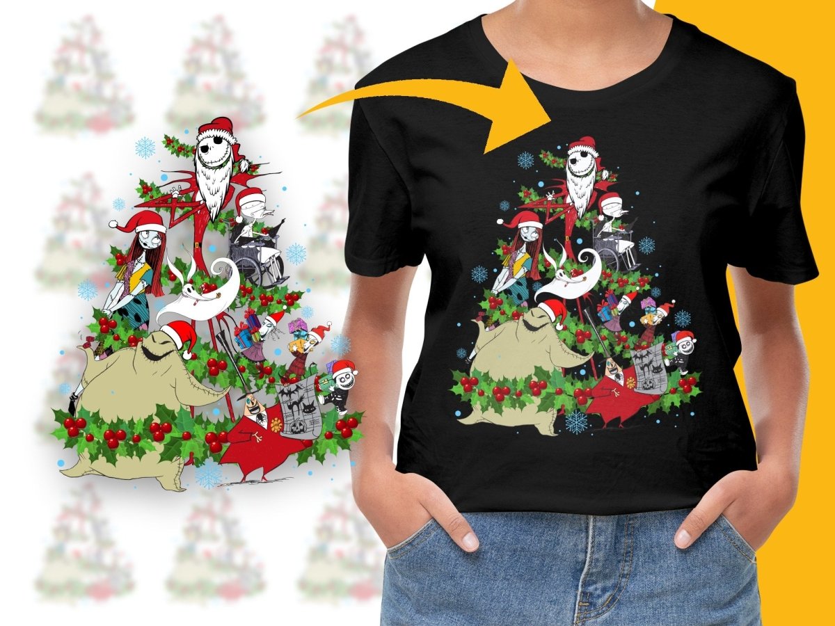 The Nightmare Before Christmas Character PNG File - Teepew