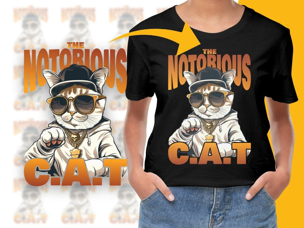 The Notorious C.A.T Graphic PNG File - Teepew