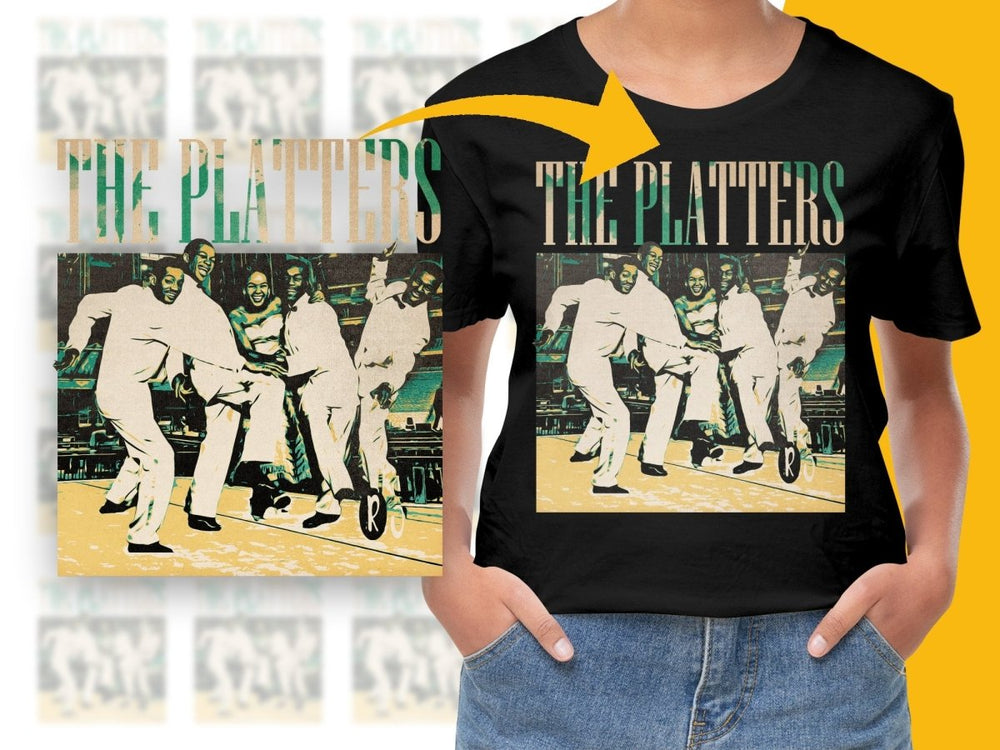 THE PLATTERS Music Homage PNG File - Teepew