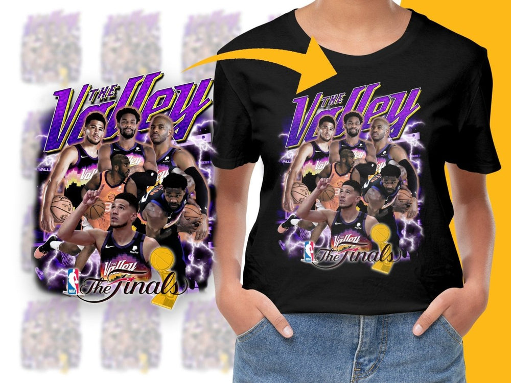 The Valley Phoenix Suns NBA Finals Team Bootleg PNG File - Teepew