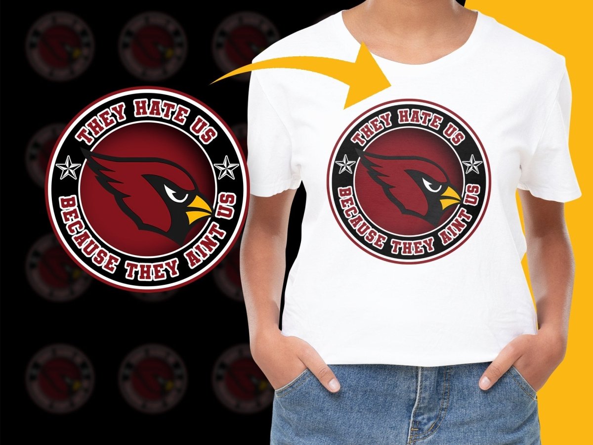 They Hate Us Because They Aint Us Cardinals PNG File - Teepew