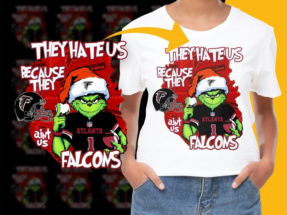 They Hate Us Because They Aint Us Falcons PNG File - Teepew