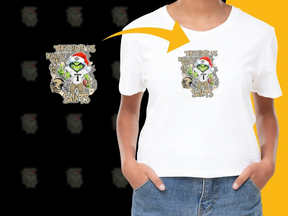 They Hate Us Because They Ain't Us New Orleans Saints PNG File - Teepew