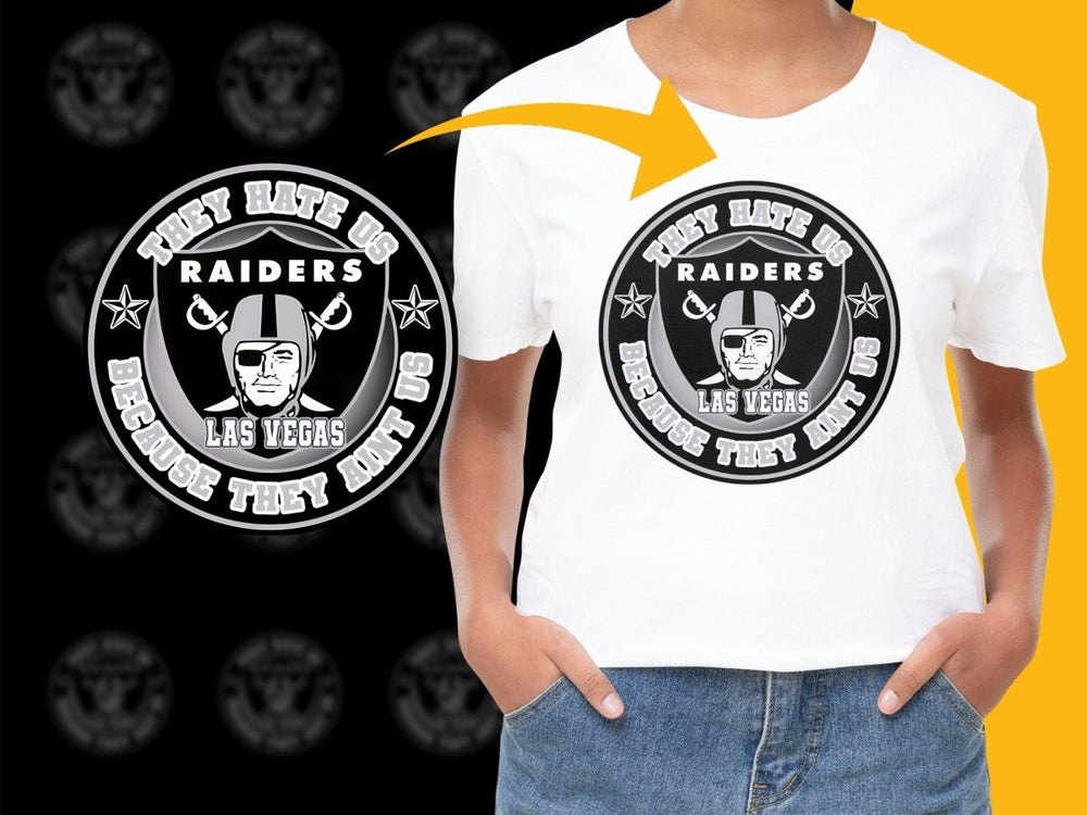 They Hate Us Because They Aint Us Raiders PNG File - Teepew