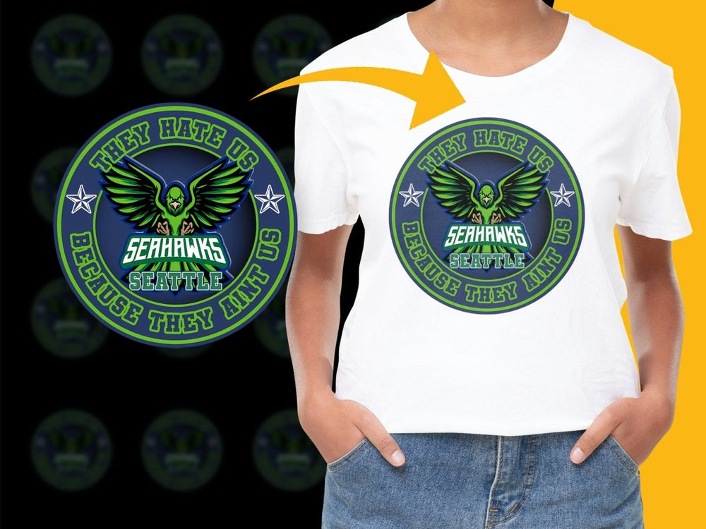 They Hate Us Because They Ain't Us Seahawks PNG File - Teepew