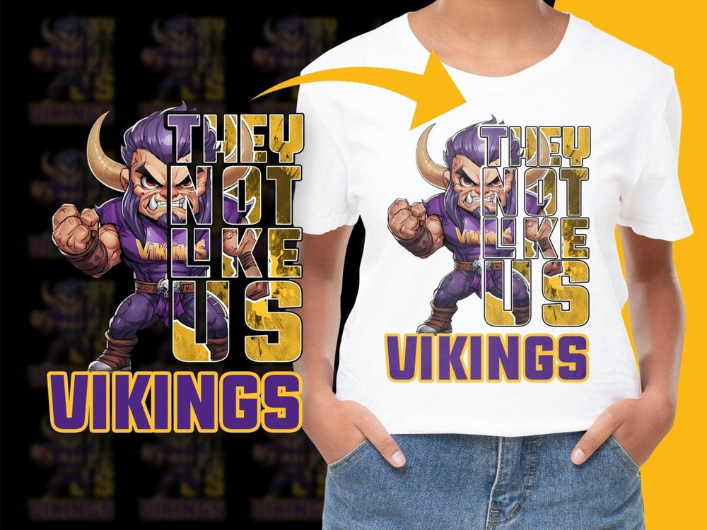 They Not Like Us Angry Character Vikings PNG File - Teepew