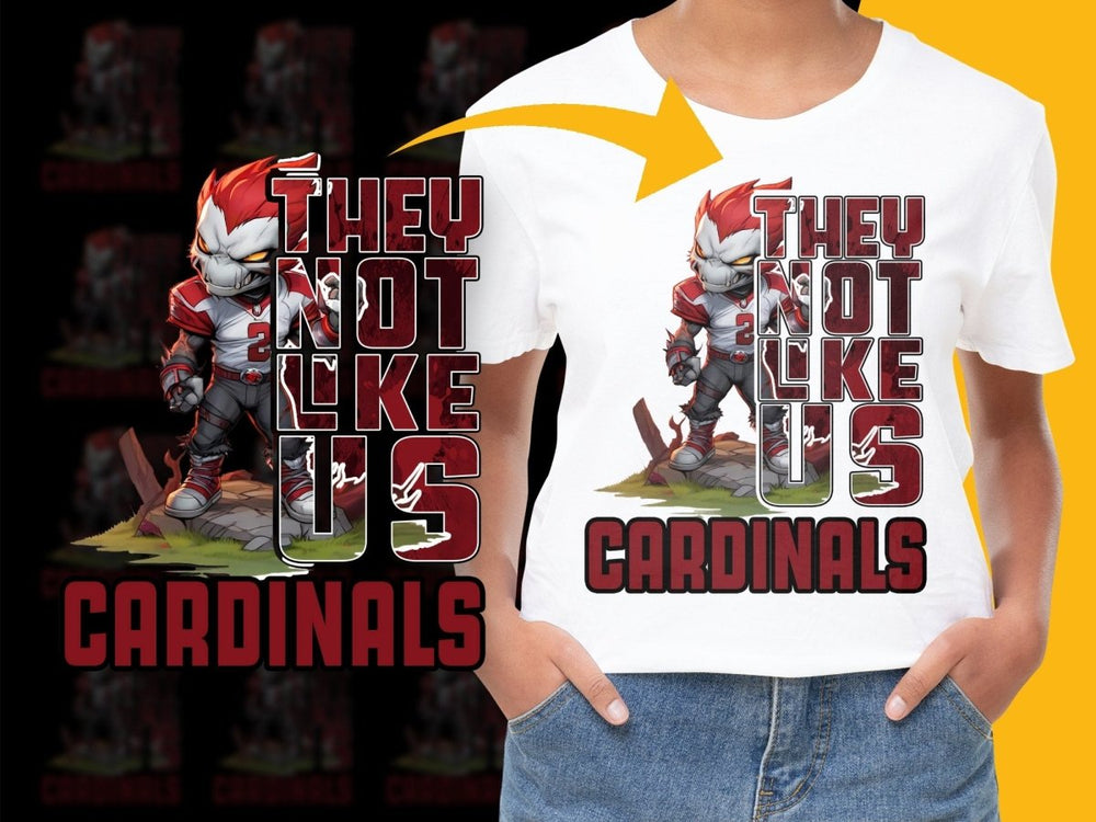 They Not Like Us Arizona Cardinals PNG File - Teepew