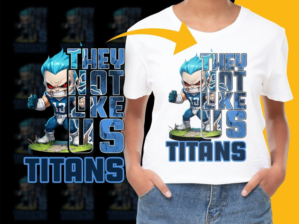 They Not Like Us Titans Graphic PNG File - Teepew