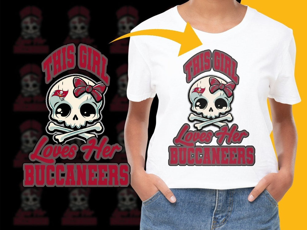 This Girl Loves Her Buccaneers PNG File - Teepew
