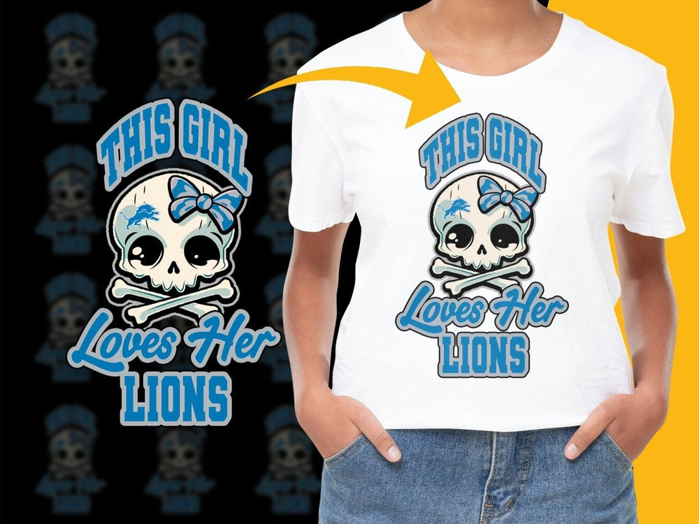 This Girl Loves Her Lions NFL Football PNG File - Teepew