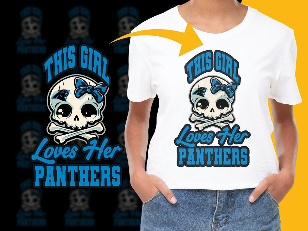 This Girl Loves Her Panthers PNG File - Teepew