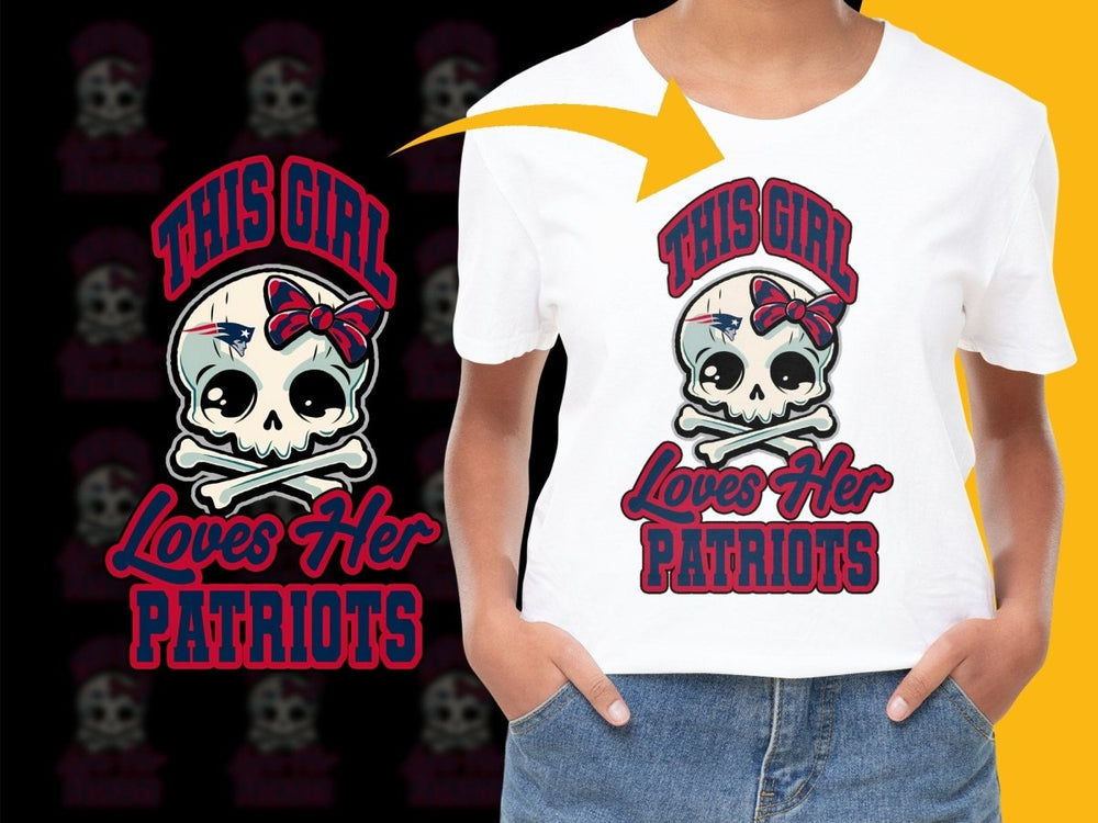 This Girl Loves Her Patriots PNG File - Teepew