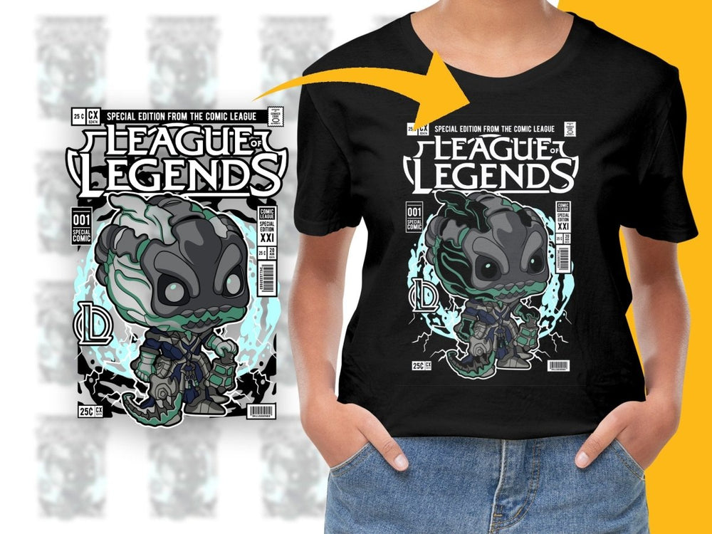 Thresh League Of Legend Popculture PNG File - Teepew
